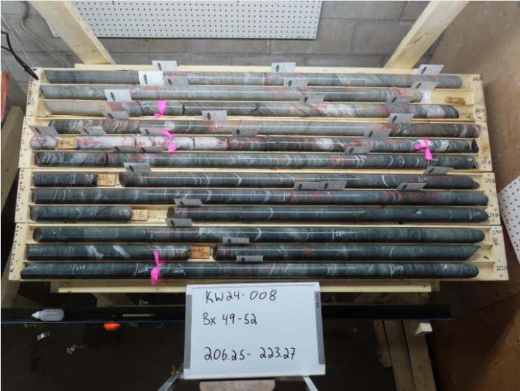 Sulphidic Argillites Kw 24 008